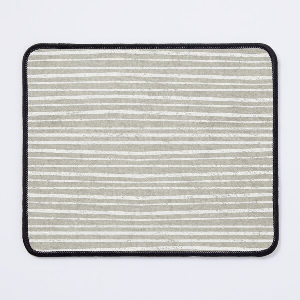 Item preview, Horizontal Lines White on Beige designed and sold by FAROSSTUDIO.