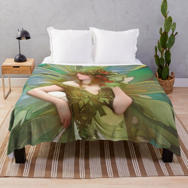 Item preview, Vintage Absinthe Art Deco Green Fairy designed and sold by ZiolaRosa.