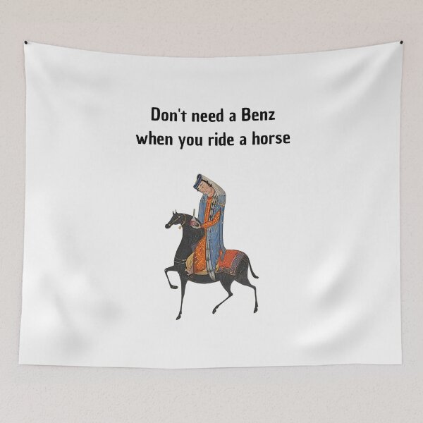 Item preview, I ride a horse - Persian (iranian) joke designed and sold by Persian Pride Official.