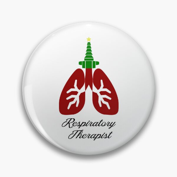 Item preview, Oxygen Christmas Tree with Lung, Respiratory Therapist Christmas designed and sold by BearAndCat.