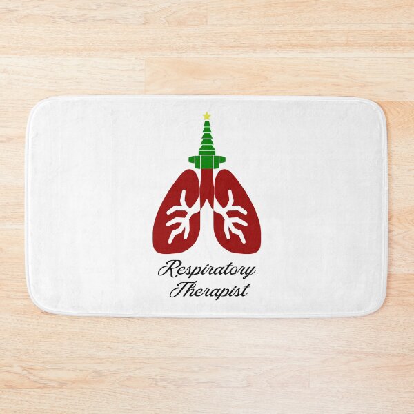 Item preview, Oxygen Christmas Tree with Lung, Respiratory Therapist Christmas designed and sold by BearAndCat.