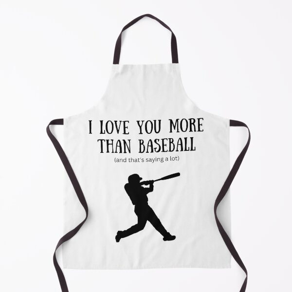 Item preview, I Love You More Than Baseball designed and sold by TheFunDistrict.