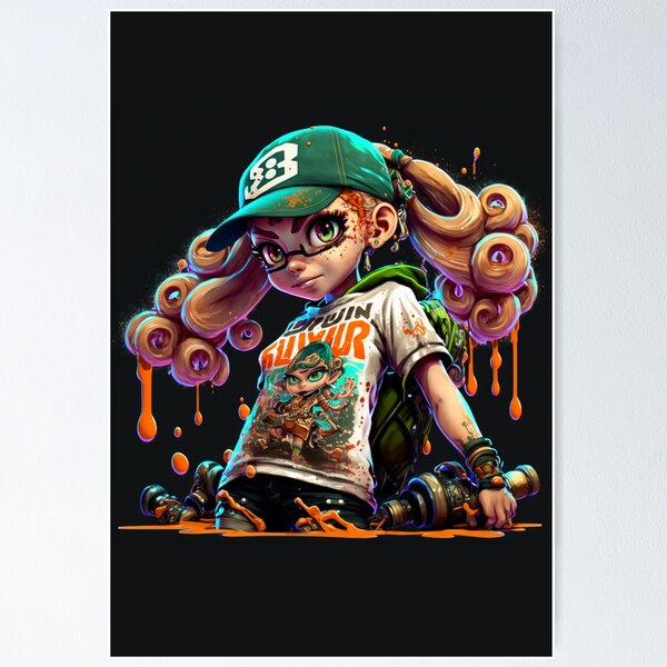 Splatoon Anime Wall Art for Sale | Redbubble