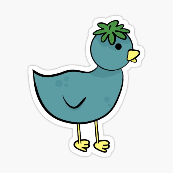 Stickers duck with knife aesthetic cartoon girl -  Portugal