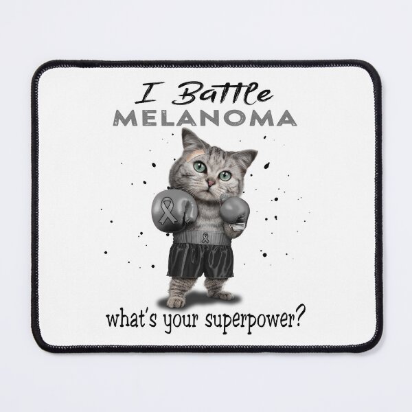 Item preview, Melanoma Warrior - I Battle Melanoma What Is Your Superpower? designed and sold by Jennpak.