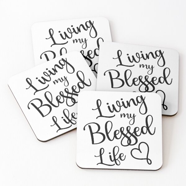 Item preview, Living My Blessed Life designed and sold by SweetCreekFaith.