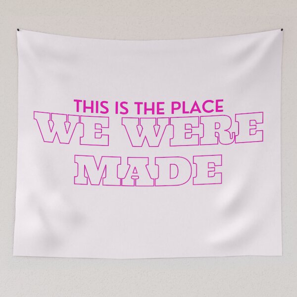Item preview, Place we were made lyric image designed and sold by katiebca2.