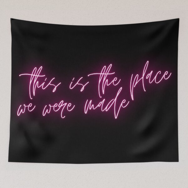 Item preview, Place we were made lyric image designed and sold by katiebca2.