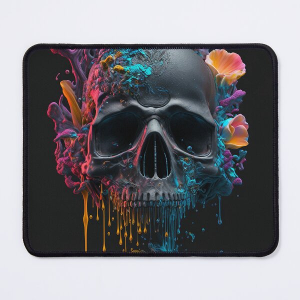 Item preview, colorful skull designed and sold by Daramacus.