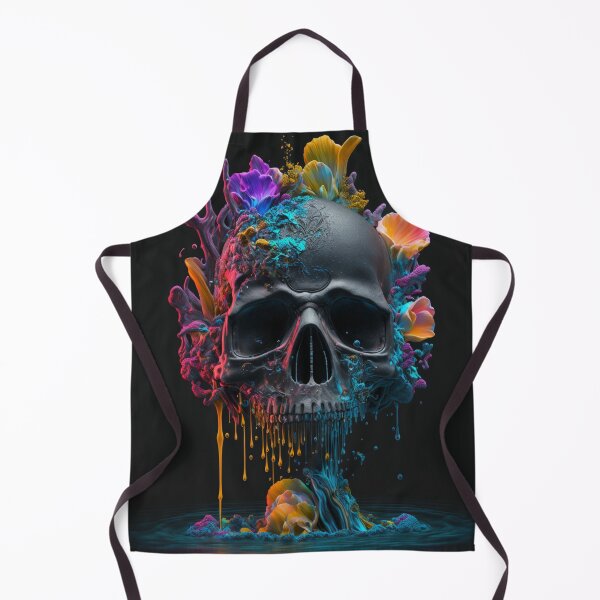 Item preview, colorful skull designed and sold by Daramacus.