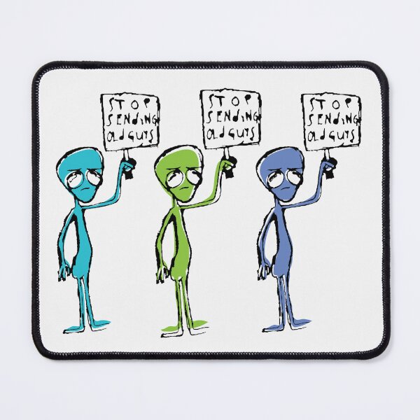 Item preview, Angry Aliens - Protest designed and sold by PatMcDesign.