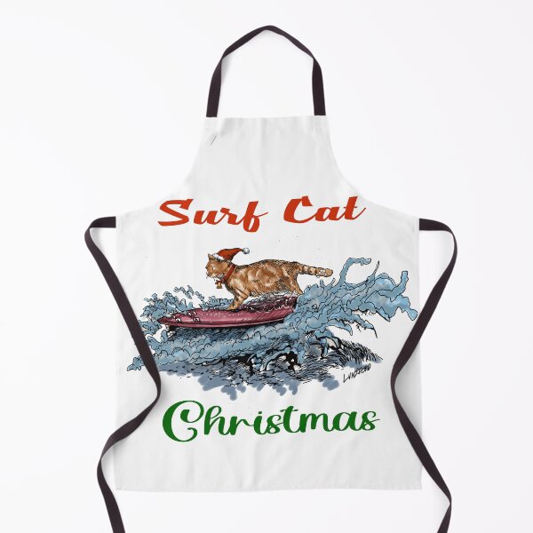 Item preview, Christmas Surf Cat designed and sold by BillLunsford.