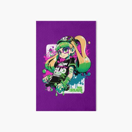 shiver splatoon 3 !! Art Board Print for Sale by d3lirlum