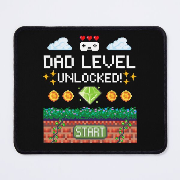 Item preview, Dad Level Unlocked Funny Soon To Be Dad Gamer Dad Humor designed and sold by Moremonclub.