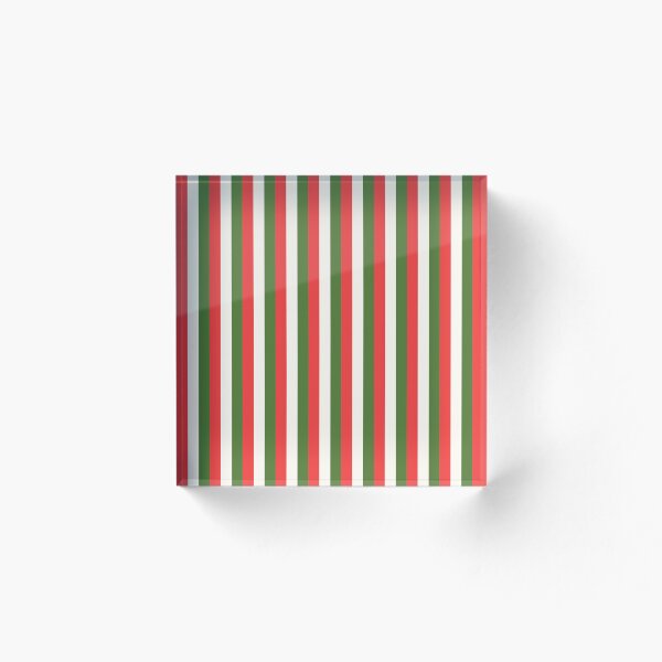 Artikelvorschau,  Wassermelonenfarbene vertikale Streifen entworfen und verkauft von Saskdesigner.