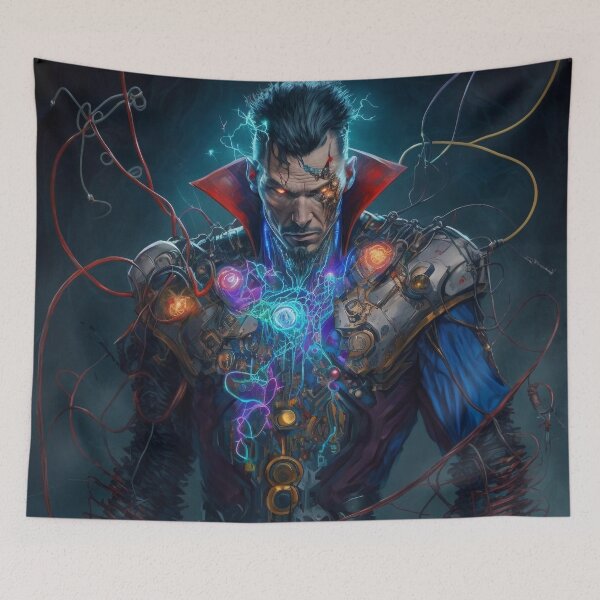 Item preview, Cybernetic Cyborg Dr. Strange Inspired designed and sold by AICreateWorlds.