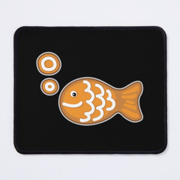 Item preview, Cute Gingerbread Fish With Air Bubbles designed and sold by dreamartcher.