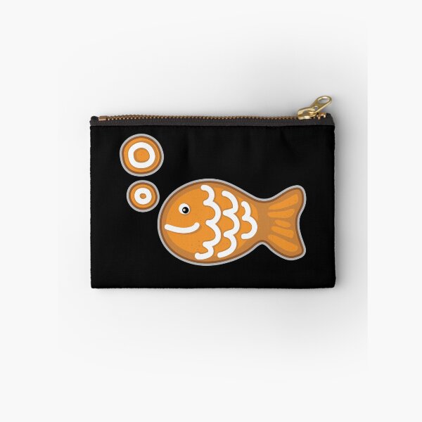Item preview, Cute Gingerbread Fish With Air Bubbles designed and sold by dreamartcher.