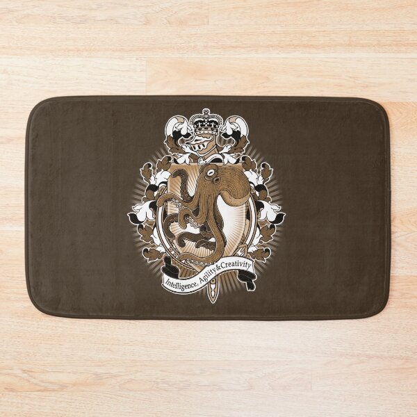 Item preview, Octopus Coat Of Arms Heraldry designed and sold by Heather Hitchman.