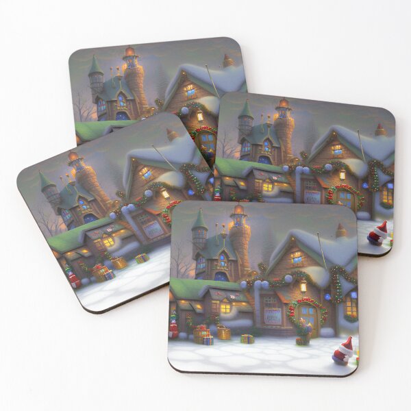 Item preview, Cozy Xmas House designed and sold by PaigeCompositor.
