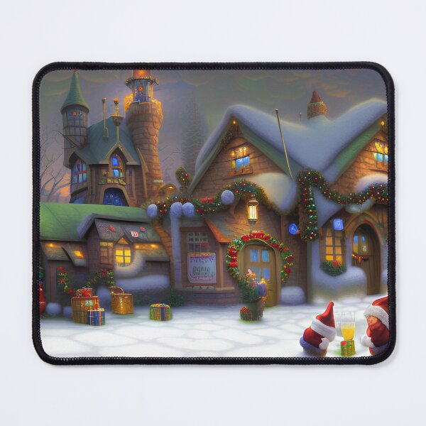 Item preview, Cozy Xmas House designed and sold by PaigeCompositor.