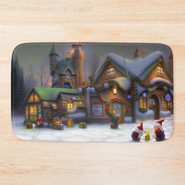 Item preview, Cozy Xmas House designed and sold by PaigeCompositor.