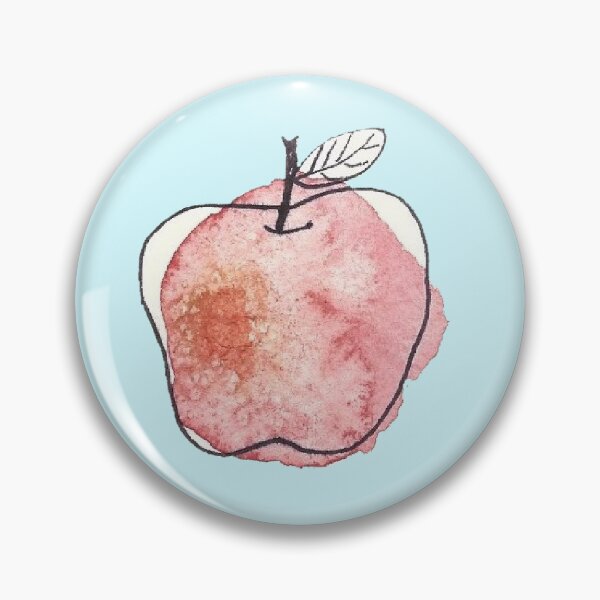 Artikelvorschau, Aquarell Apfel #2 entworfen und verkauft von Old Soul Imagination .