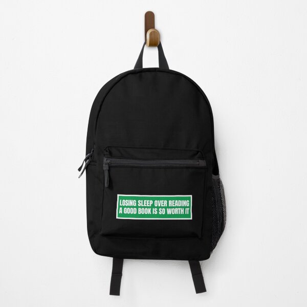 Item preview, losing sleep over reading a good book is worth it  designed and sold by TomorrowQuotes.