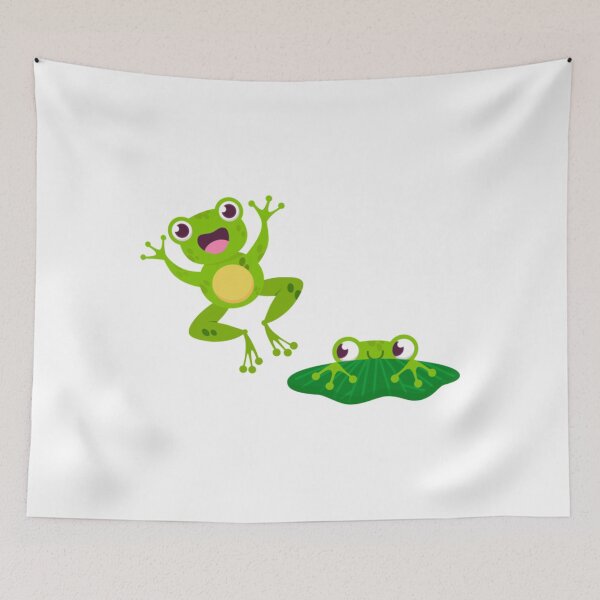 Item preview, Cute Frog Wallpaper  Design  Animal Lover  Nature    designed and sold by ernestreid33.