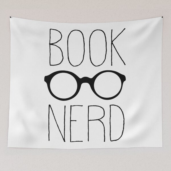 Item preview, Book Nerd designed and sold by DanaAndTheBooks.