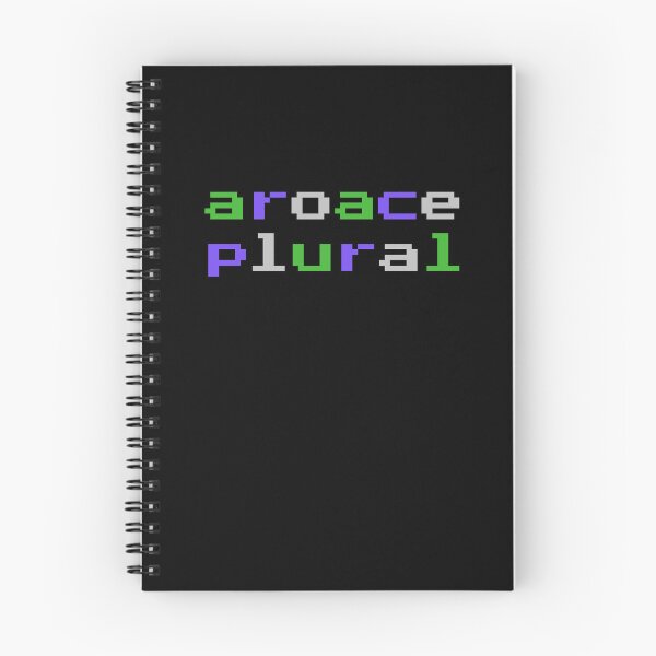 Item preview, Aro Ace Plural (Retro Pixel Classic Palette) designed and sold by Collective Tey.