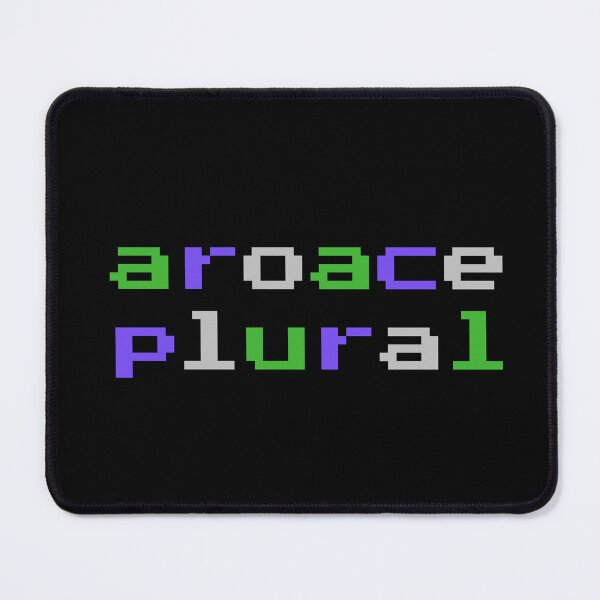 Item preview, Aro Ace Plural (Retro Pixel Classic Palette) designed and sold by Collective Tey.