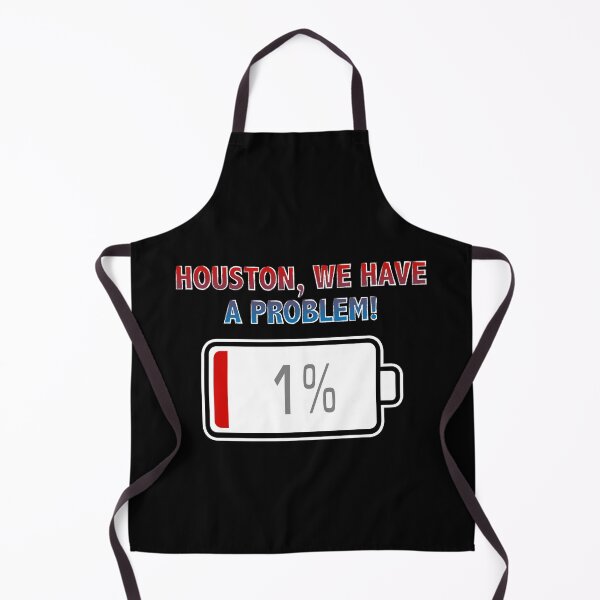 Item preview, Houston, We Have a Problem with Battery at 1% designed and sold by Moodific.