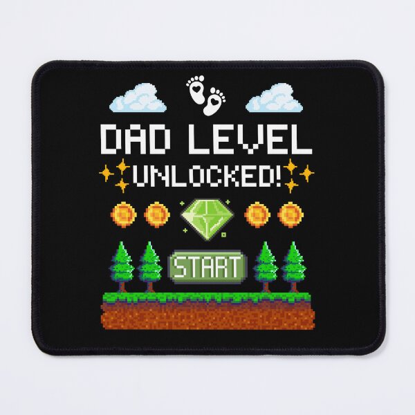 Item preview, Dad Level Unlocked Funny Soon To Be Dad Gamer Dad Humor designed and sold by Moremonclub.