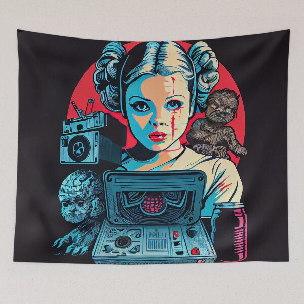 Item preview, Retro Horror designed and sold by CosmicScare10.