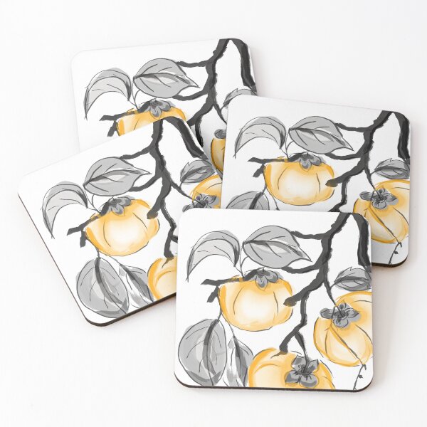 Item preview, Persimmon suibokuga  designed and sold by StudioMasha.