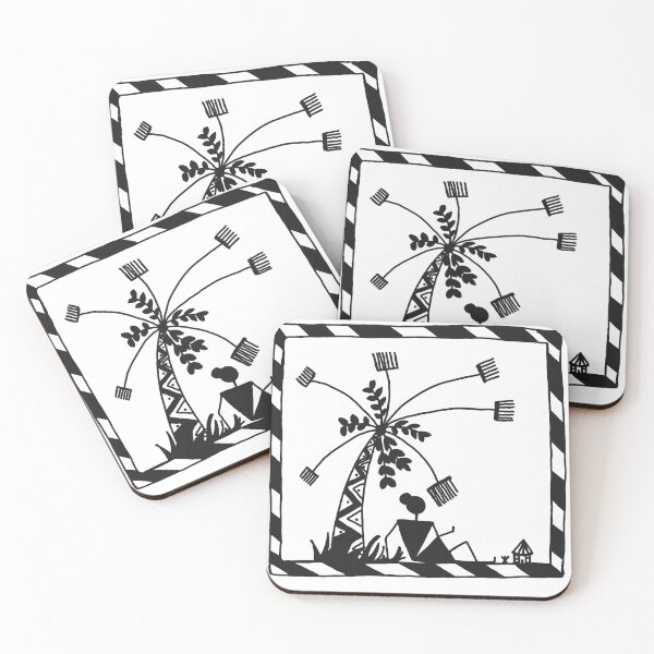 Item preview, Warli composition1 designed and sold by StudioMasha.
