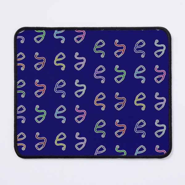 Item preview, Stethoscope Rainbow Pattern - Navy Background designed and sold by Artsy-Chemist.