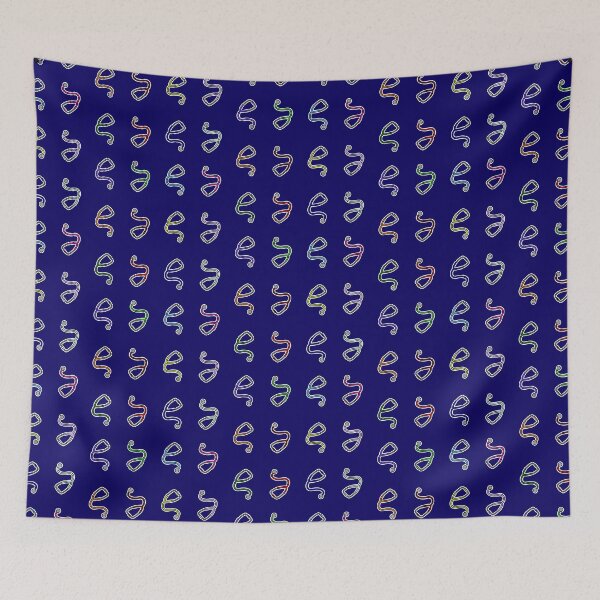 Item preview, Stethoscope Rainbow Pattern - Navy Background designed and sold by Artsy-Chemist.