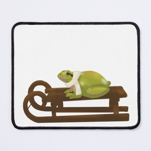 Item preview, Froggy Sled designed and sold by threeeyebogfrog.
