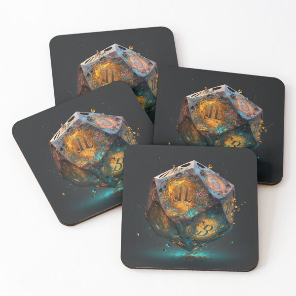 Item preview, Dungeons and Dragons D20 designed and sold by AICreateWorlds.