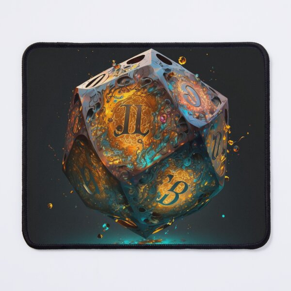 Item preview, Dungeons and Dragons D20 designed and sold by AICreateWorlds.