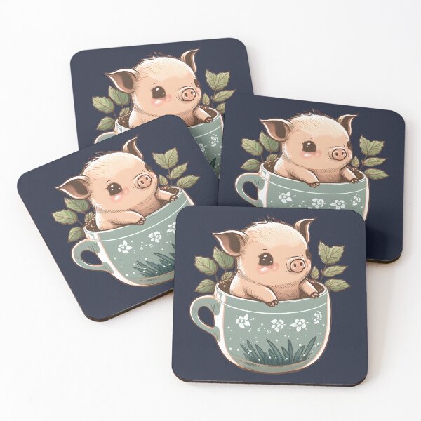 Item preview, Teacup Pig in a Teacup #3 designed and sold by WaiterJames.