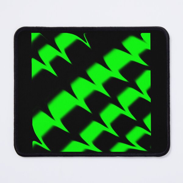 Item preview, Green and black pointed stripes designed and sold by RemieJames.