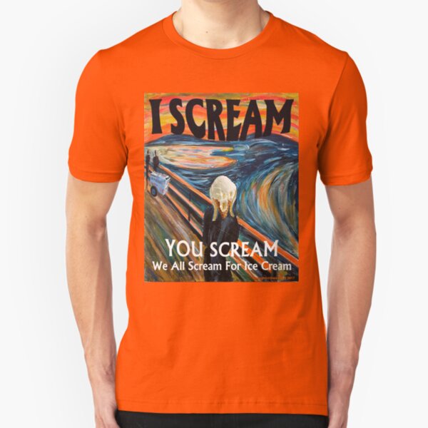 I Scream Slim Fit T-Shirt