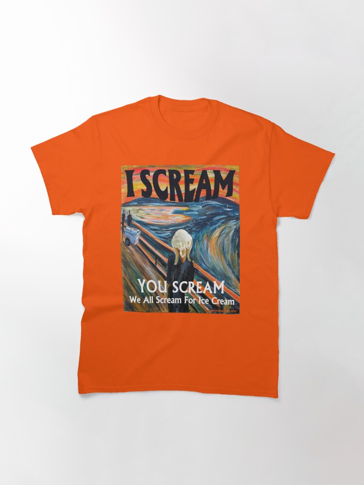 Alternate view of I Scream Classic T-Shirt