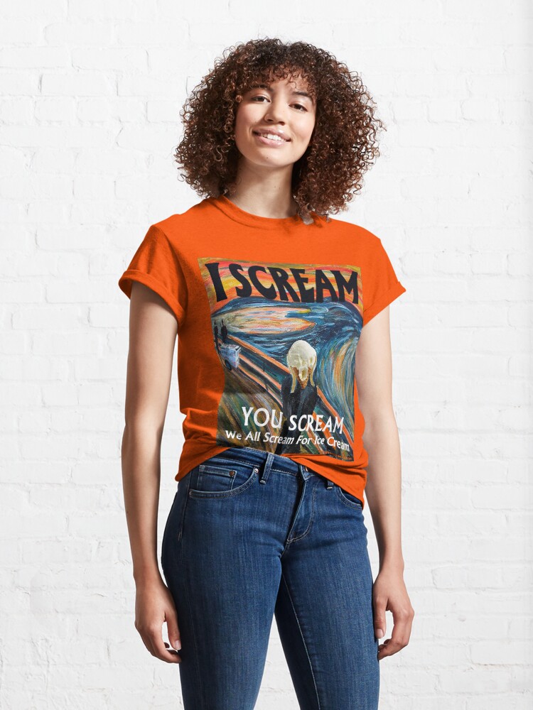 Alternate view of I Scream Classic T-Shirt