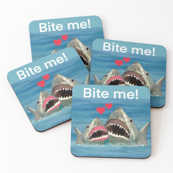 Item preview, Sharky love designed and sold by QuirkyCraftz.