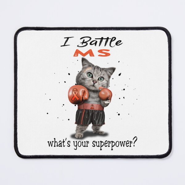 Item preview, MS Warrior - I Battle MS What Is Your Superpower? designed and sold by Jennpak.