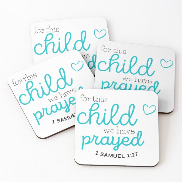 Item preview, For this child we have prayed designed and sold by True Vine Apparel JA.